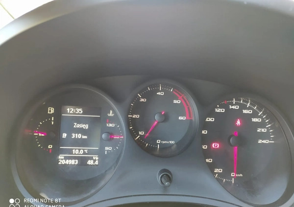 Seat Leon cena 21500 przebieg: 205000, rok produkcji 2011 z Sieradz małe 379